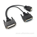 Rs232 Serial Db25 Female To DB25/Db9 Communication Cable